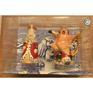 Alice‎ in Wonderland King & Queen Salt Shakers  by Paul Cardew